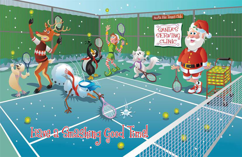 Kerst tennis